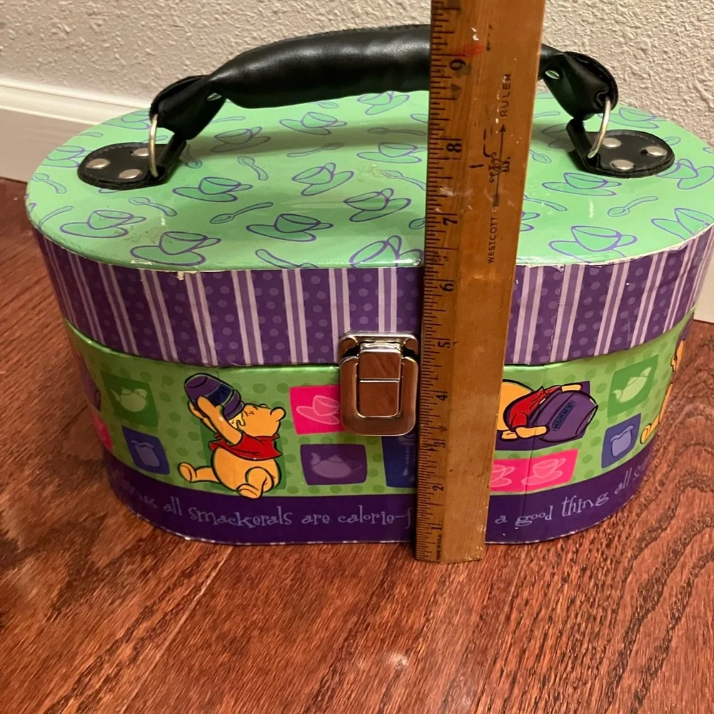 Vintage 1990s Winnie the Pooh Vanity Case for Make Up, Jewelry and more
